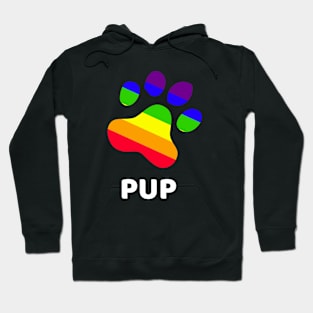 Rainbow Pup Paw Hoodie